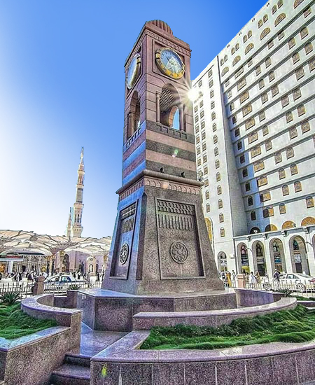 Peta Hotel Madinah